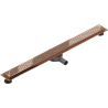 Mexen Flat 360° M08 caniveau linéaire pivotant 90 cm, or rose - 1625090-40