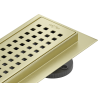 Mexen Flat M08 canalisation linéaire 50 cm, or brossé - 1A25050-15