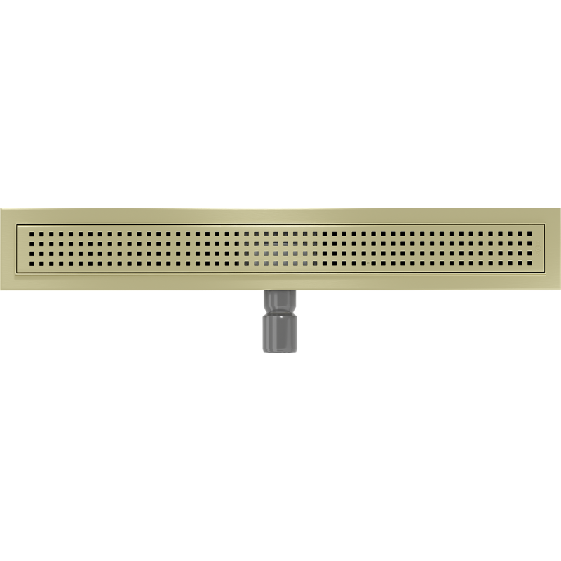 Mexen Flat M08 canalisation linéaire 50 cm, or brossé - 1A25050-15