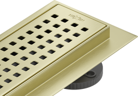 Mexen Flat M08 drain linéaire 60 cm, or brossé - 1A25060-15