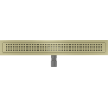 Mexen Flat M08 drain linéaire 70 cm, or brossé - 1A25070-15