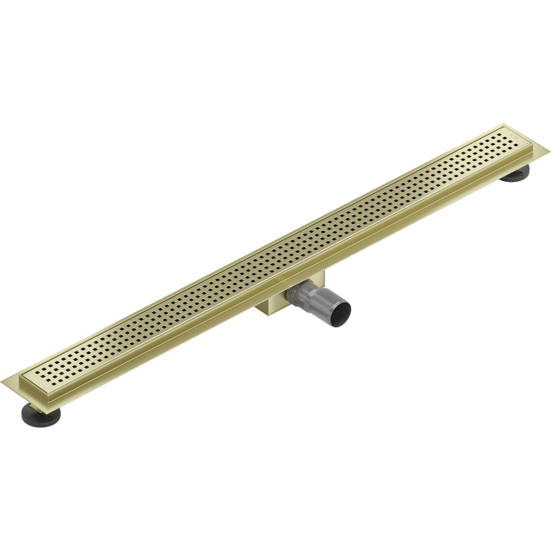 Mexen Flat M08 drain linéaire 80 cm, or brossé - 1A25080-15