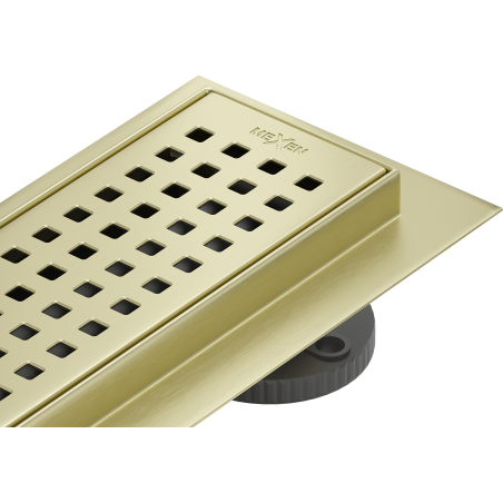 Mexen Flat M08 caniveau linéaire 100 cm, or brossé - 1A25100-15