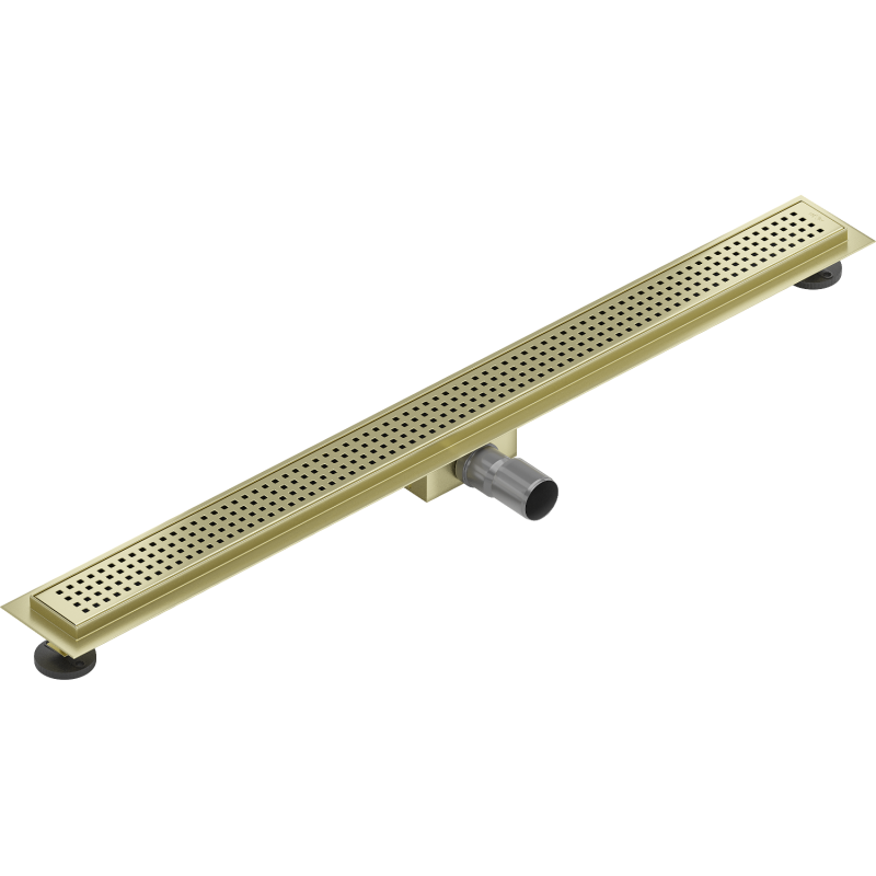 Mexen Flat M08 caniveau linéaire 100 cm, or brossé - 1A25100-15