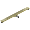Mexen Flat M08 caniveau linéaire 100 cm, or brossé - 1A25100-15