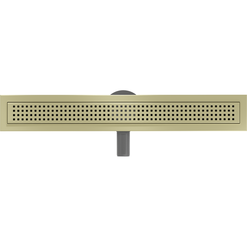 Mexen Flat 360° M08 caniveau linéaire rotatif 70 cm, doré brossé - 1A25070-40