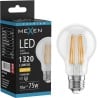 Mexen Vintis Ampoule filament LED E27, A60, 10W, Chaude - 2700K, 1320 lm, claire - L150-E27-1027-00