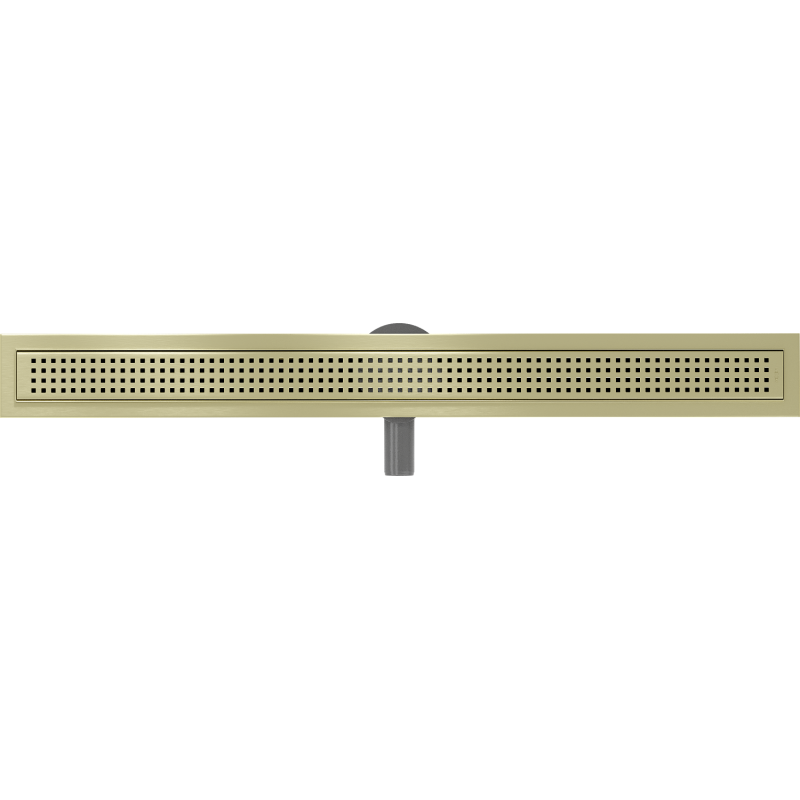 Mexen Flat 360° M08 caniveau de douche linéaire pivotant 90 cm, or brossé - 1A25090-40