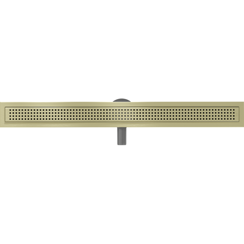 Mexen Flat 360° M08 caniveau linéaire pivotant 80 cm, or brossé - 1A25080-40