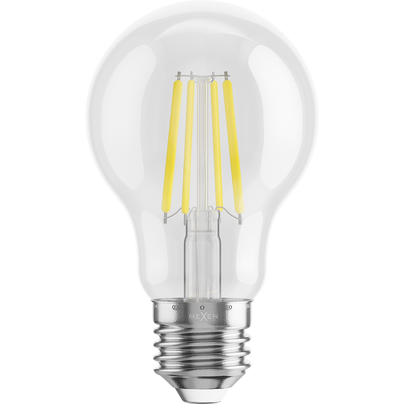 Mexen Vintis Ampoule filament LED E27, A60, 6W, Neutre - 4000K, 720 lm, clair - L150-E27-0640-00