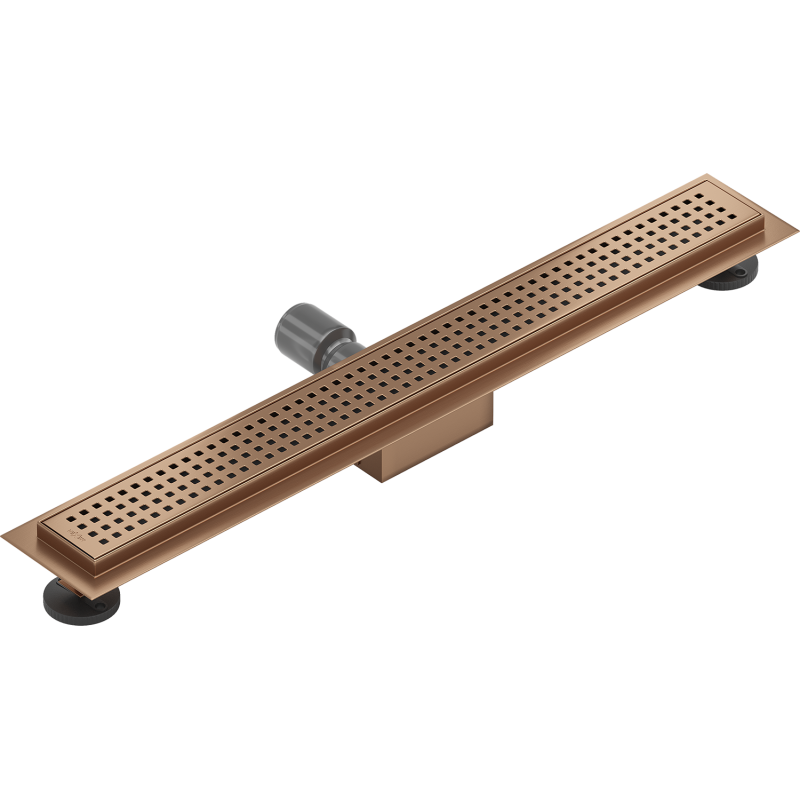 Mexen Flat M08 caniveau linéaire 60 cm, cuivre brossé - 1C25060-15