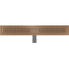 Mexen Flat M08 caniveau linéaire 60 cm, cuivre brossé - 1C25060-15
