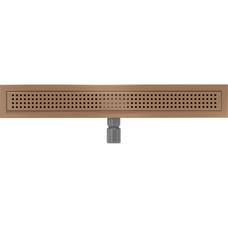 Mexen Flat M08 caniveau de douche linéaire 70 cm, cuivre brossé - 1C25070-15