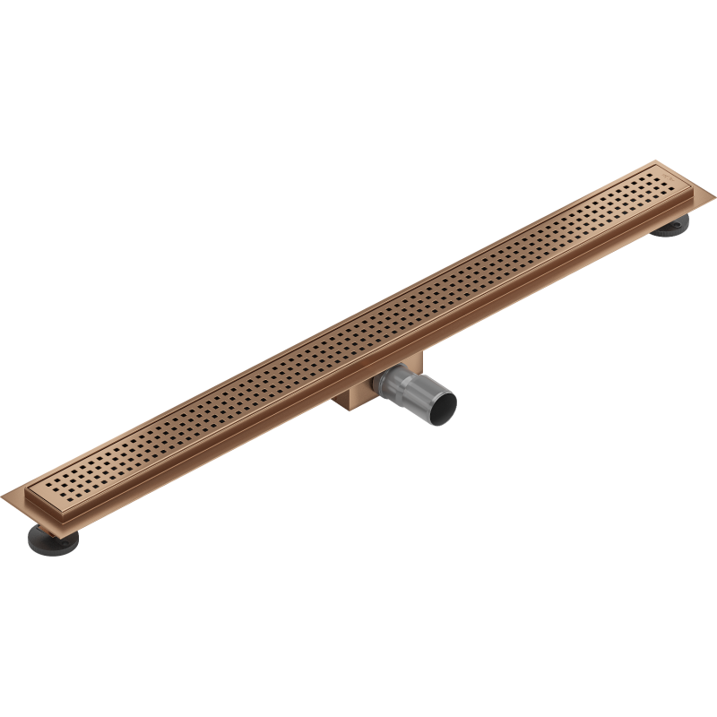 Mexen Flat M08 drain linéaire 80 cm, cuivre brossé - 1C25080-15