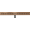Mexen Flat M08 drain linéaire 80 cm, cuivre brossé - 1C25080-15