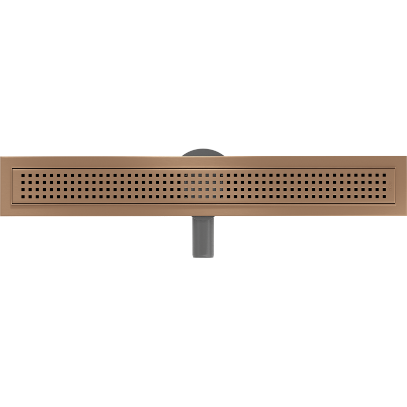Mexen Flat 360° M08 caniveau de douche linéaire rotatif 70 cm, cuivre brossé - 1C25070-40