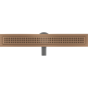 Mexen Flat 360° M08 caniveau de douche linéaire rotatif 70 cm, cuivre brossé - 1C25070-40