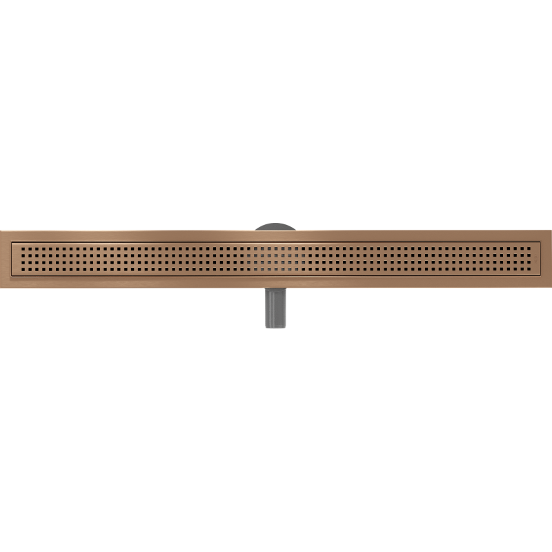 Mexen Flat 360° M08 caniveau linéaire rotatif 100 cm, cuivre brossé - 1C25100-40