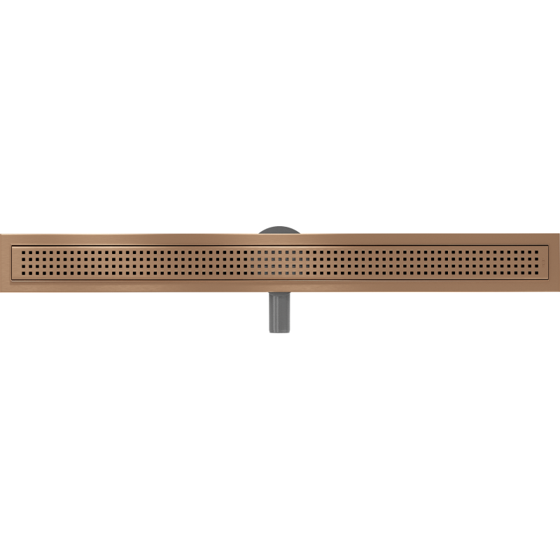 Mexen Flat 360° M08 caniveau linéaire rotatif 90 cm, cuivre brossé - 1C25090-40