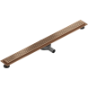Mexen Flat 360° M08 canalisation linéaire rotative 80 cm, cuivre brossé - 1C25080-40