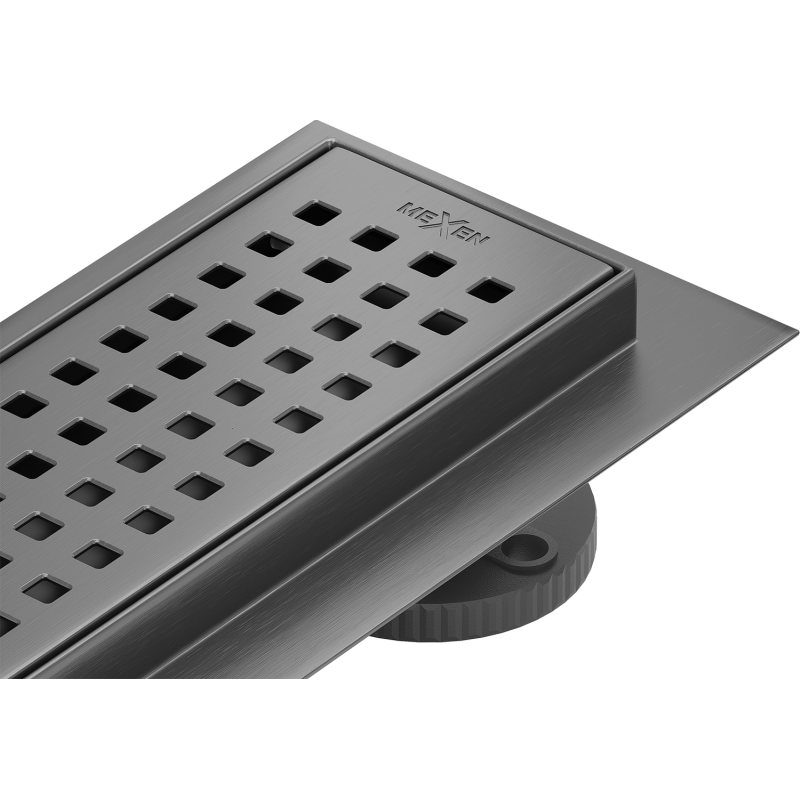 Mexen Flat M08 caniveau linéaire 100 cm, gris canon brossé - 1E25100-15