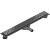 Mexen Flat 360° M08 drain linéaire rotatif 50 cm, gris pistolet brossé - 1E25050-40