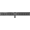 Mexen Flat 360° M08 drain lineaire pivotant 80 cm, gris canon brossé - 1E25080-40