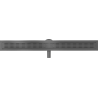 Mexen Flat 360° M08 canalisation linéaire rotative 100 cm, gris canon brossé - 1E25100-40