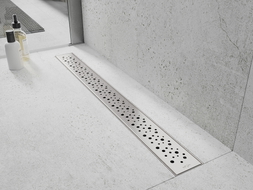 Mexen Flat M12 cache pour le drain linéaire 100 cm, inox - 1021100