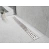 Mexen Flat M12 cache pour drain linéaire 90 cm, inox - 1021090