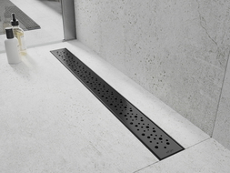 Mexen Flat M12 caniveau de douche linéaire 60 cm, noir - 1721060-15