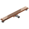 Mexen Flat M12 canalisation linéaire 50 cm, or rose - 1621050-15
