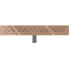 Mexen Flat M12 canalisation linéaire 50 cm, or rose - 1621050-15