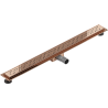 Mexen Flat M12 écoulement linéaire 100 cm, or rose - 1621100-15