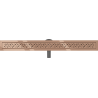 Mexen Flat 360° M12 canalisation linéaire pivotante 90 cm, or rose - 1621090-40