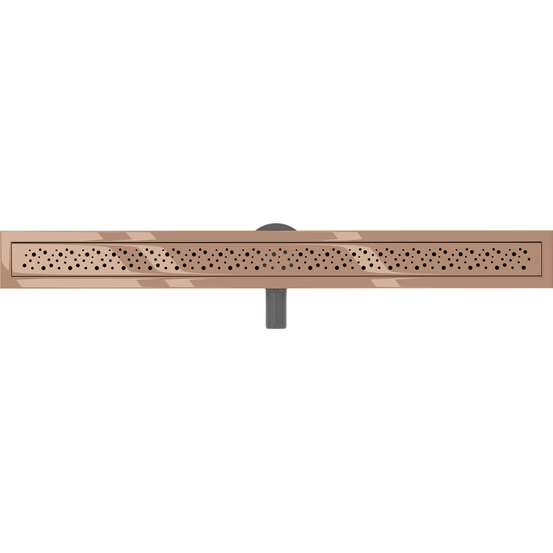 Mexen Flat 360° M12 canalisation linéaire pivotante 100 cm, or rose - 1621100-40