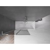 Mexen Velar L pare-douche 2 vantaux coulissants 110 x 150 cm, graphite, chrome - 896-110-003-41-01