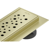 Mexen Flat M12 drain linéaire 80 cm, or brossé - 1A21080-15