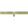 Mexen Flat M12 caniveau linéaire 90 cm, or brossé - 1A21090-15