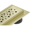 Mexen Flat M12 caniveau linéaire 100 cm, or brossé - 1A21100-15