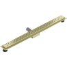 Mexen Flat M12 caniveau linéaire 100 cm, or brossé - 1A21100-15