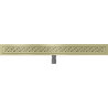 Mexen Flat M12 caniveau linéaire 100 cm, or brossé - 1A21100-15