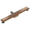 Mexen Flat M12 caniveau linéaire 60 cm, cuivre brossé - 1C21060-15