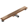 Mexen Flat M12 caniveau linéaire 60 cm, cuivre brossé - 1C21060-15