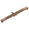 Mexen Flat M12 caniveau linéaire 80 cm, cuivre brossé - 1C21080-15