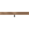 Mexen Flat M12 caniveau linéaire 80 cm, cuivre brossé - 1C21080-15