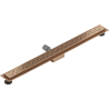 Mexen Flat M12 caniveau linéaire 90 cm, cuivre brossé - 1C21090-15