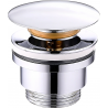 Mexen bouchon clic-clac universel, chromé - 79930-00