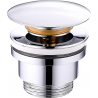 Mexen bouchon universel click-clack, Chrome - 79930-00