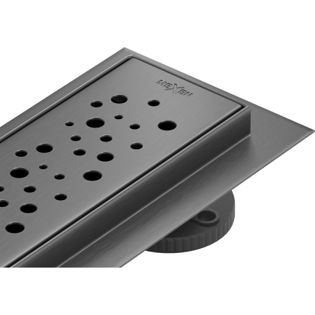 Mexen Flat M12 drain linéaire 60 cm, gris pistolet brossé - 1E21060-15